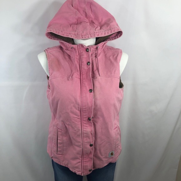 carhartt vest with hoodie